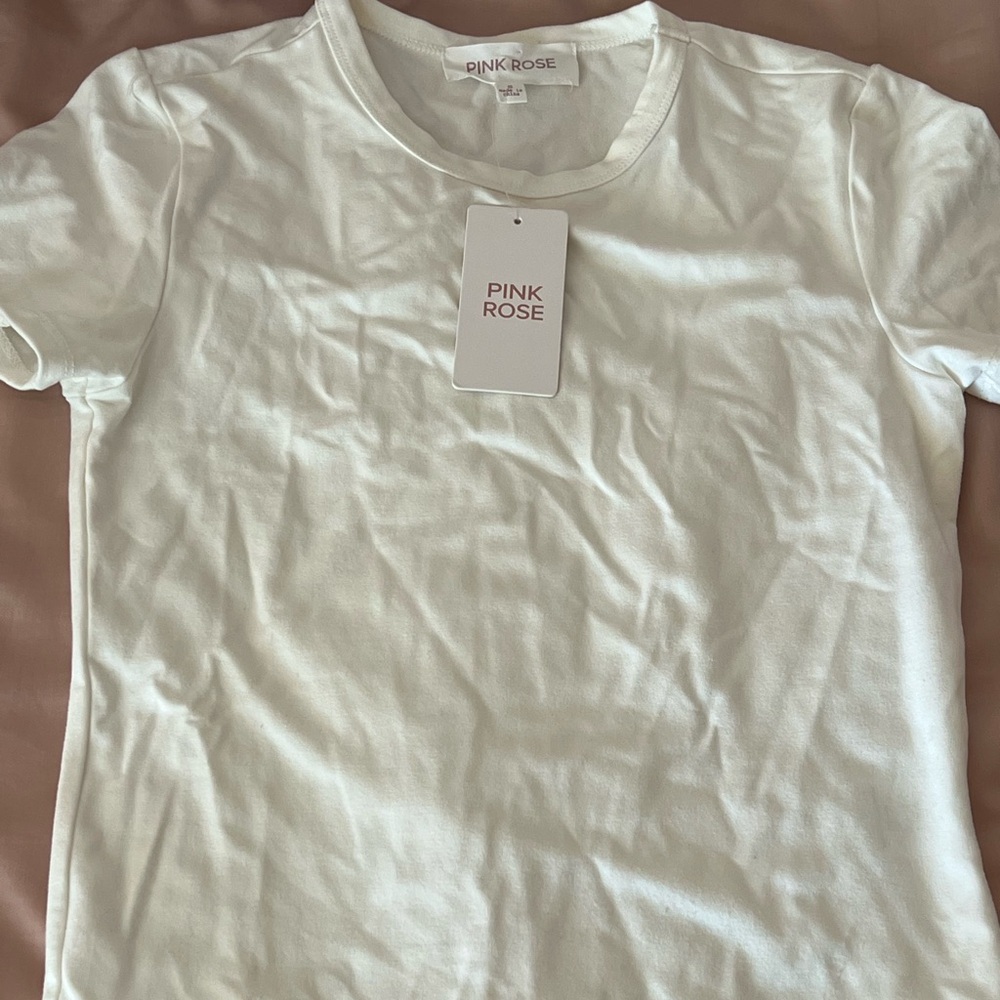 White Top from Pink Rose